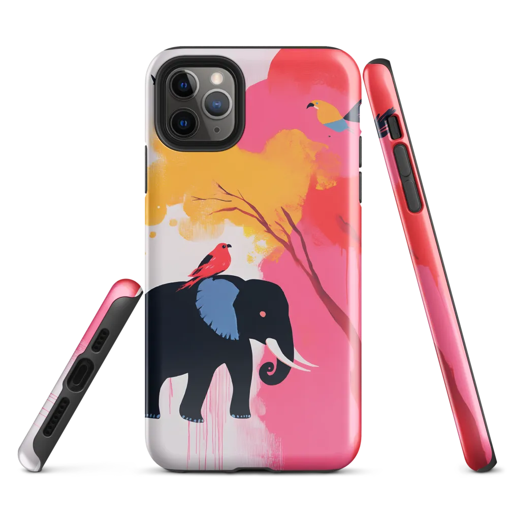 Whimsical Elephant | Phone Case |  11 Pro Max | Tough Case | Glossy