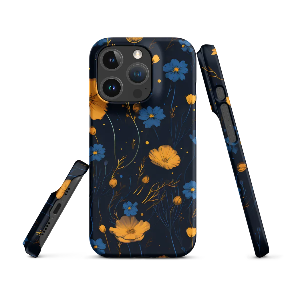 Nocturnal Blossoms | Phone Case |  16 Pro | Snap Case | Matte
