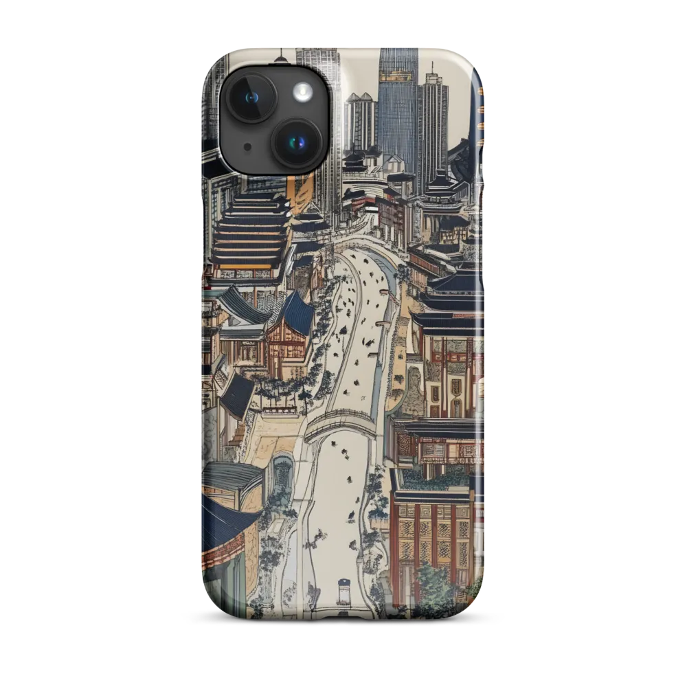 Urban Harmony: A Fusion of Tradition and Modernity | Phone Case |  15 Plus | Snap Case | Glossy