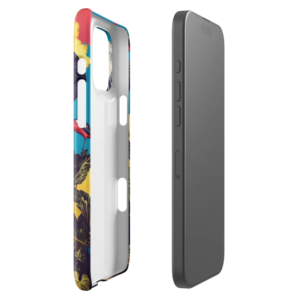 Elephant Dreams in Vibrant Colors | Phone Case |  16 Pro Max | Snap Case | Glossy