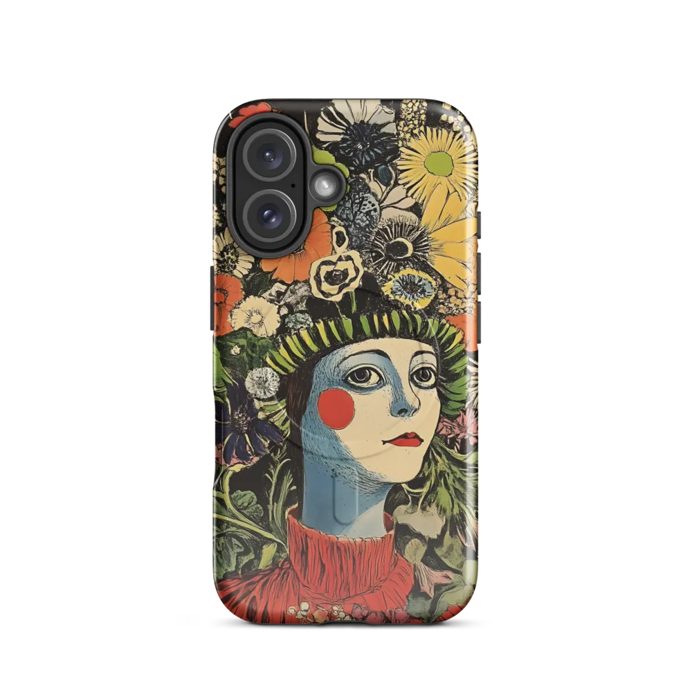 Floral Whimsy: A Portrait of Nature's Embrace