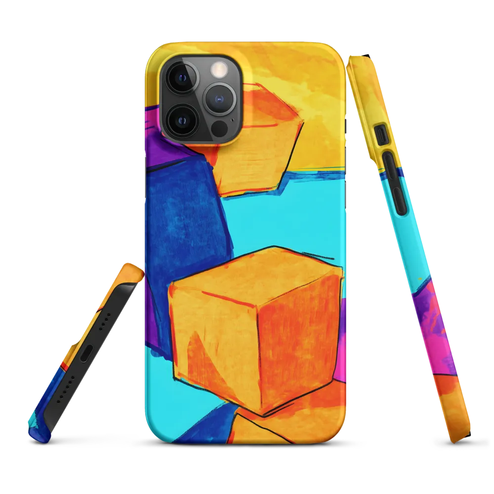 Playful Cubes in Vibrant Harmony