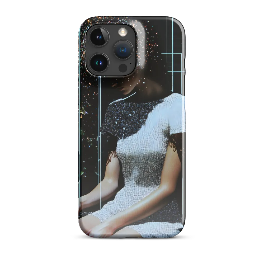 Portrait with Particle Halo