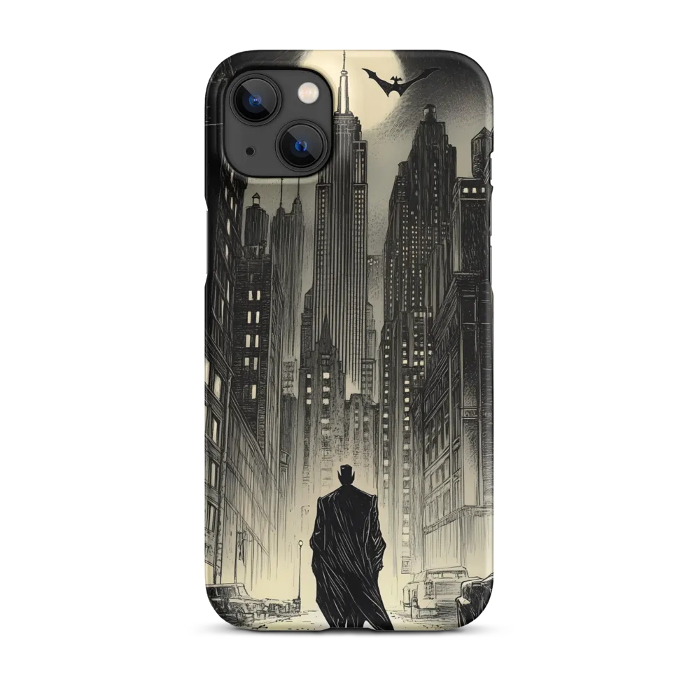 Shadows of the Gotham Night | Phone Case |  14 Plus | Snap Case | Matte