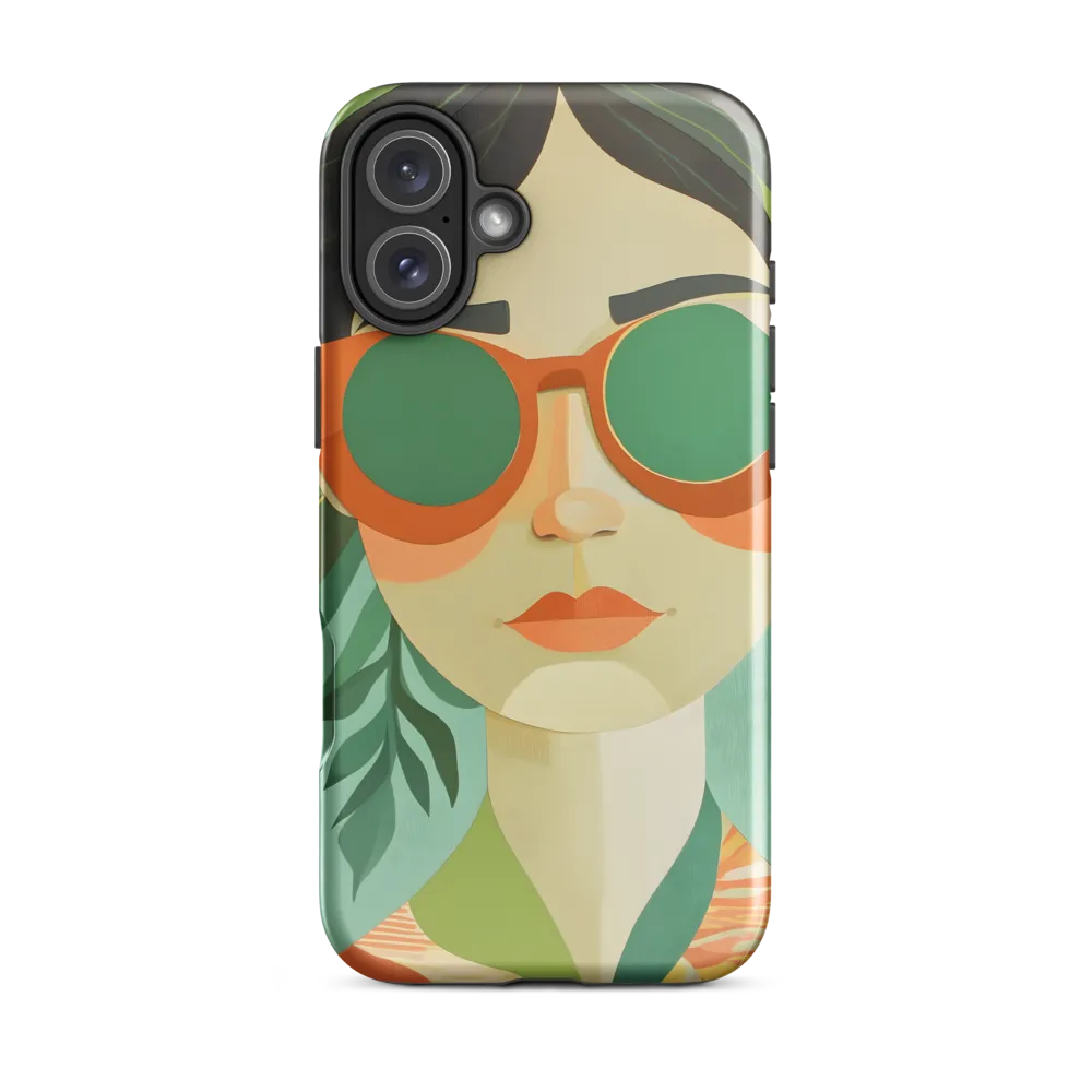 Bold Serenity: A Modern Portrait