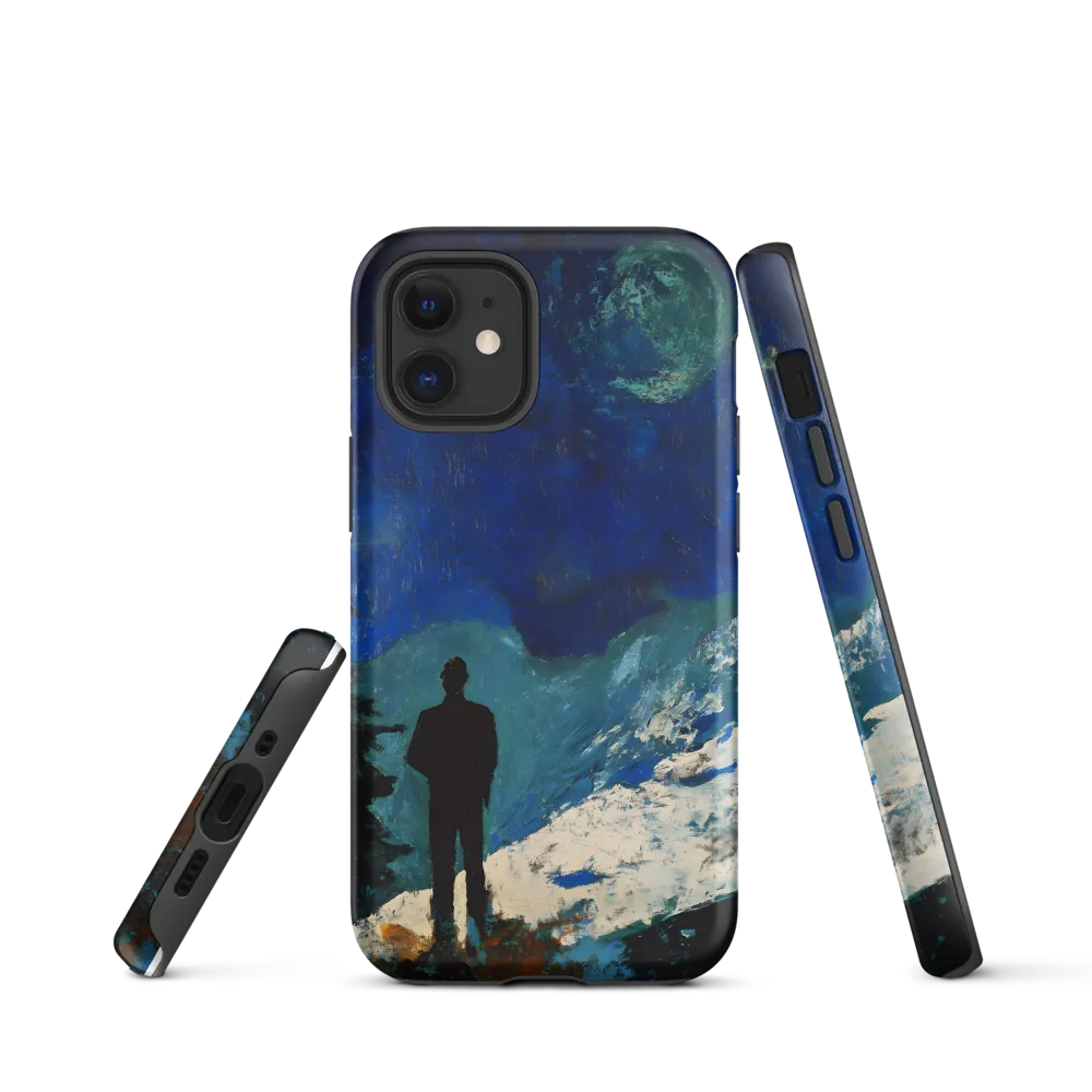 Celestial Contemplation | Phone Case |  12 mini | Tough Case | Matte