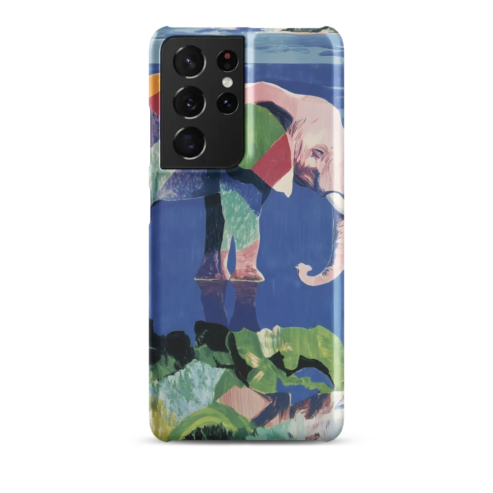 Serenity in Color: The Elephants of Reflection