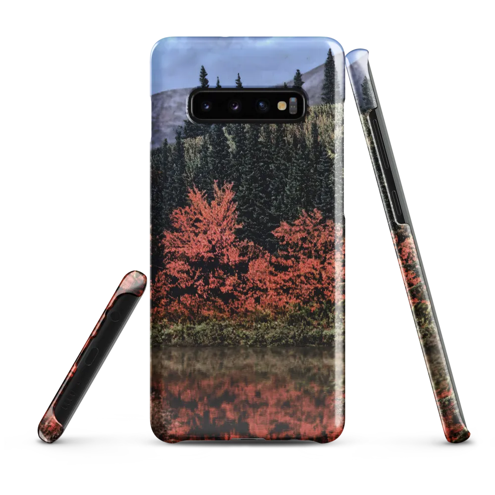 Autumn Reflections | Phone Case |  S10 Plus | Snap Case | Glossy