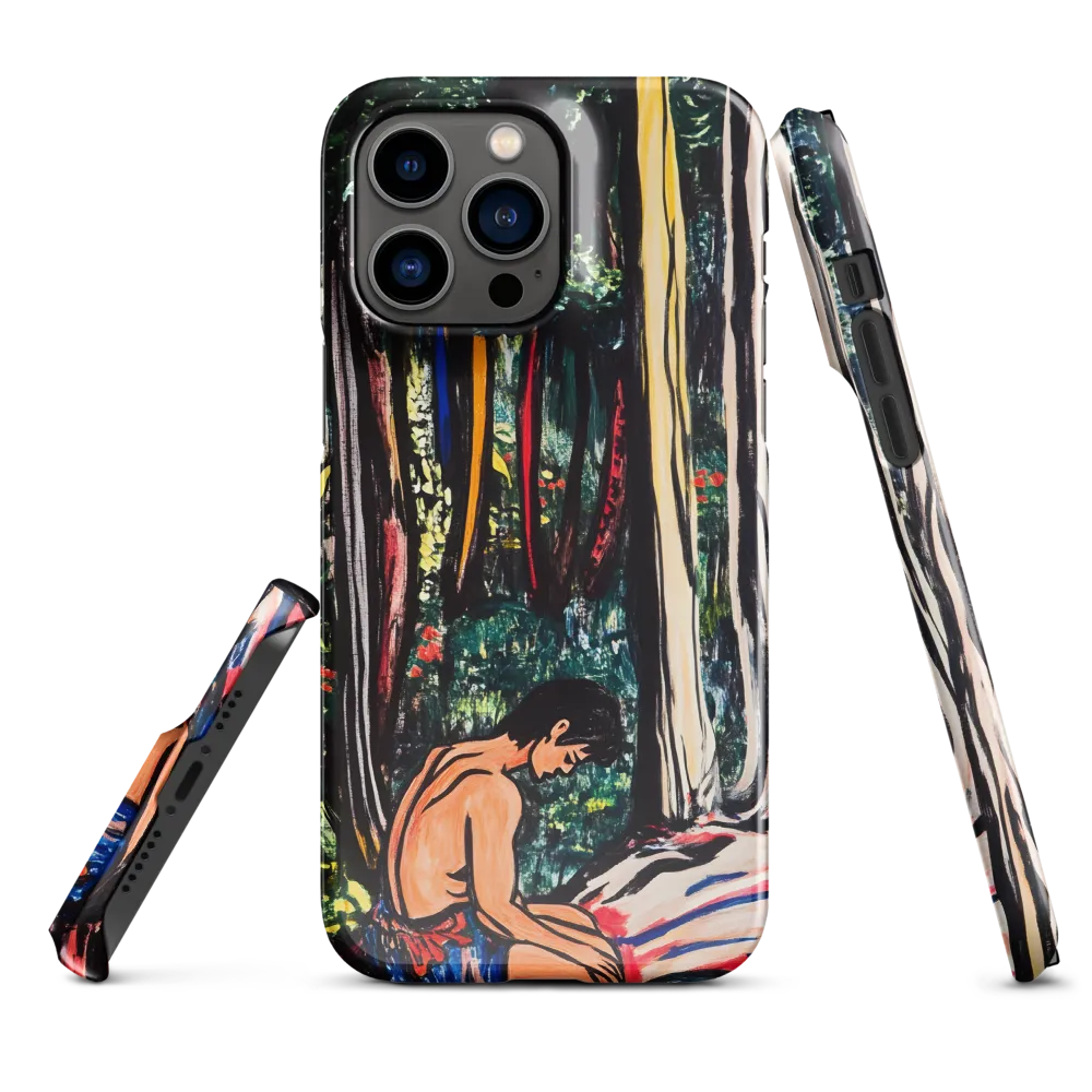 Contemplation in Nature | Phone Case |  14 Pro Max | Snap Case | Glossy