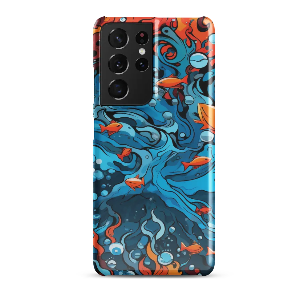 Fluid Harmony: Ocean and Flames