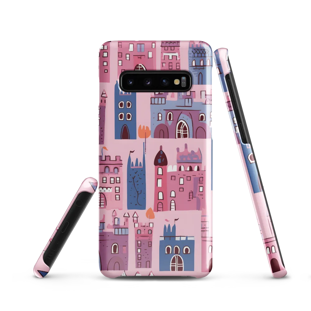 Whimsical Castles: A Playful Tapestry | Phone Case |  S10 | Snap Case | Glossy