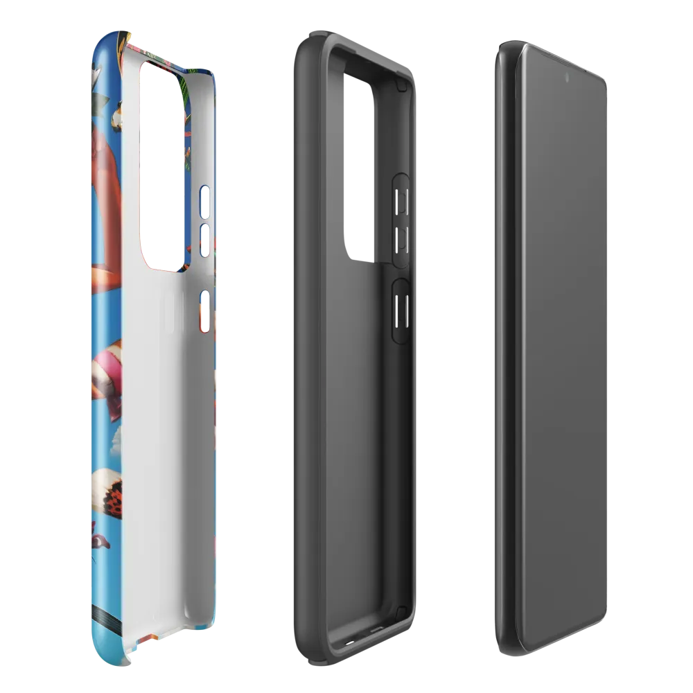Joyful Whimsy | Phone Case |  S21 Ultra | Tough Case | Glossy