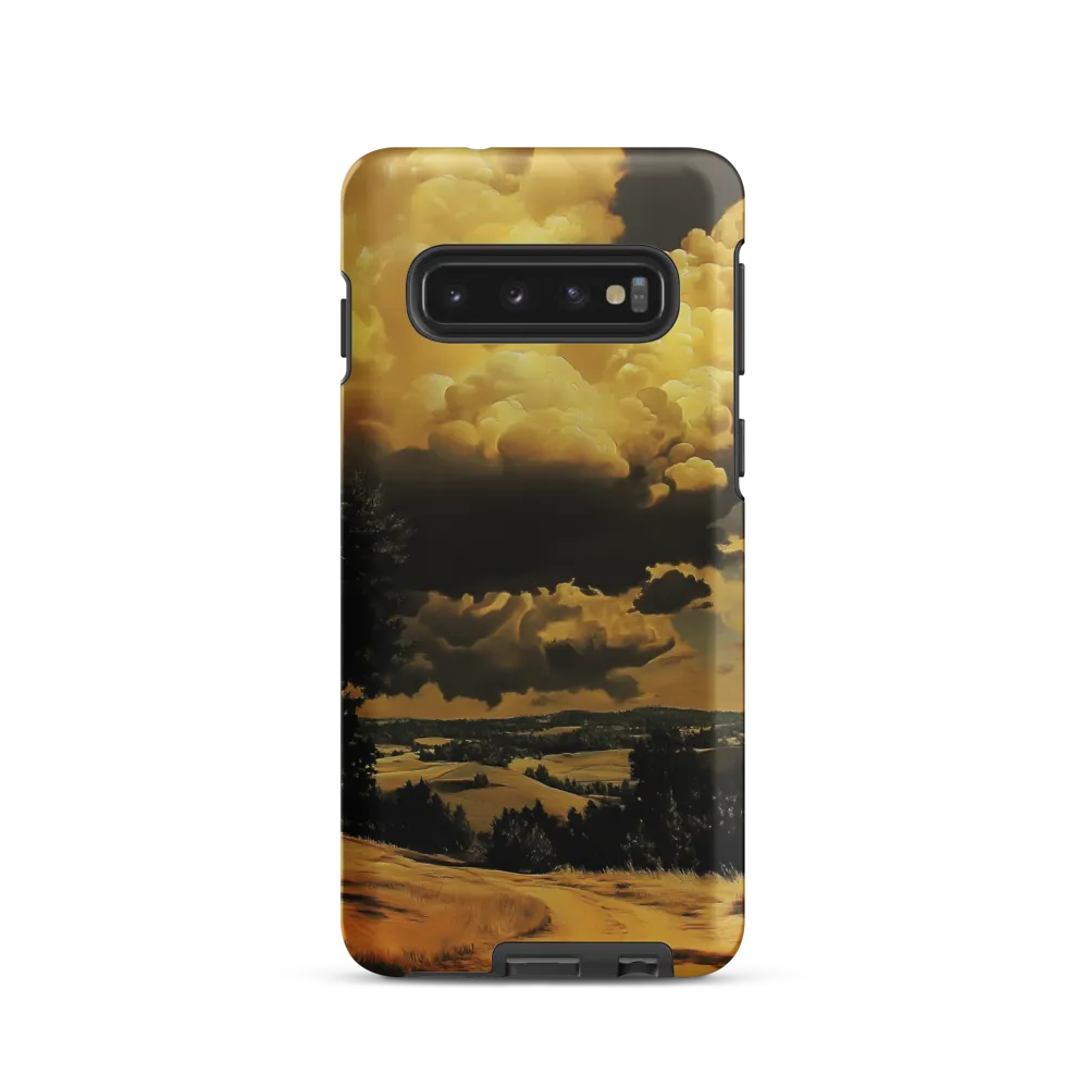 Golden Serenity in the Landscape