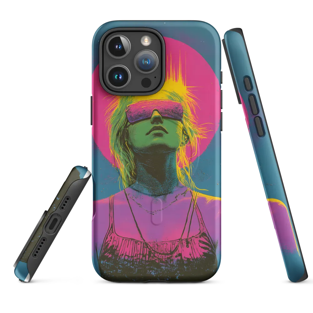 Neon Dreams: Portrait of a Modern Muse
