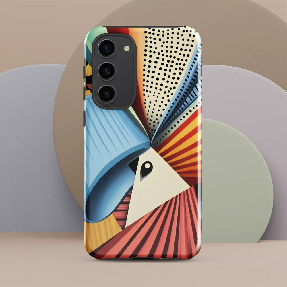 Symphony of Shapes | Phone Case |  S23 Plus | Tough Case | Glossy