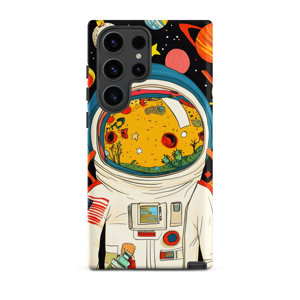 Cosmic Curiosity: Journey Within the Helmet