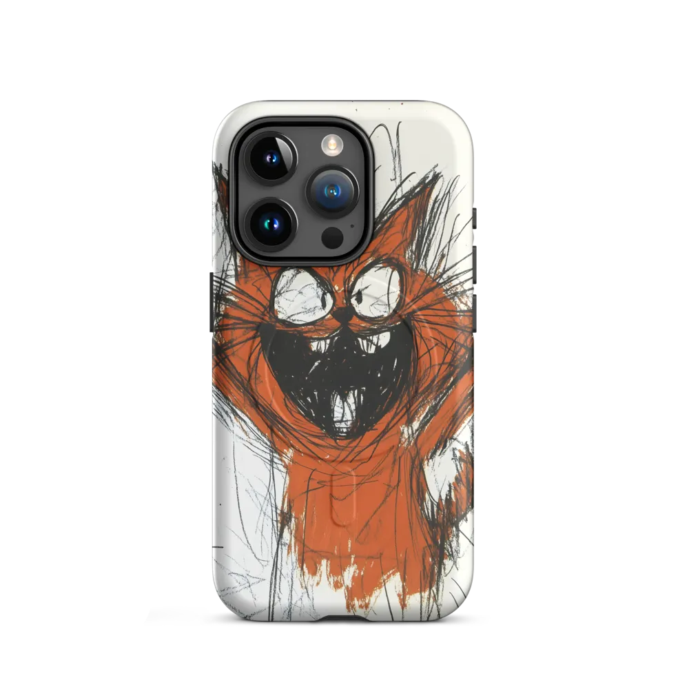 Joyful Cat Creation | Phone Case |  15 Pro | MagSafe® Tough Case | Matte