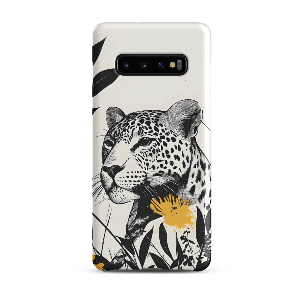 Majestic Leopard Amongst Flora