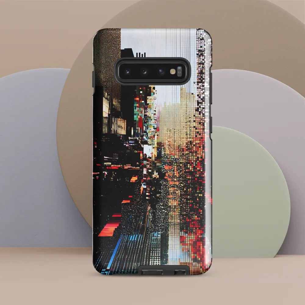 Fragmented Urban Symphony | Phone Case |  S10 Plus | Tough Case | Glossy