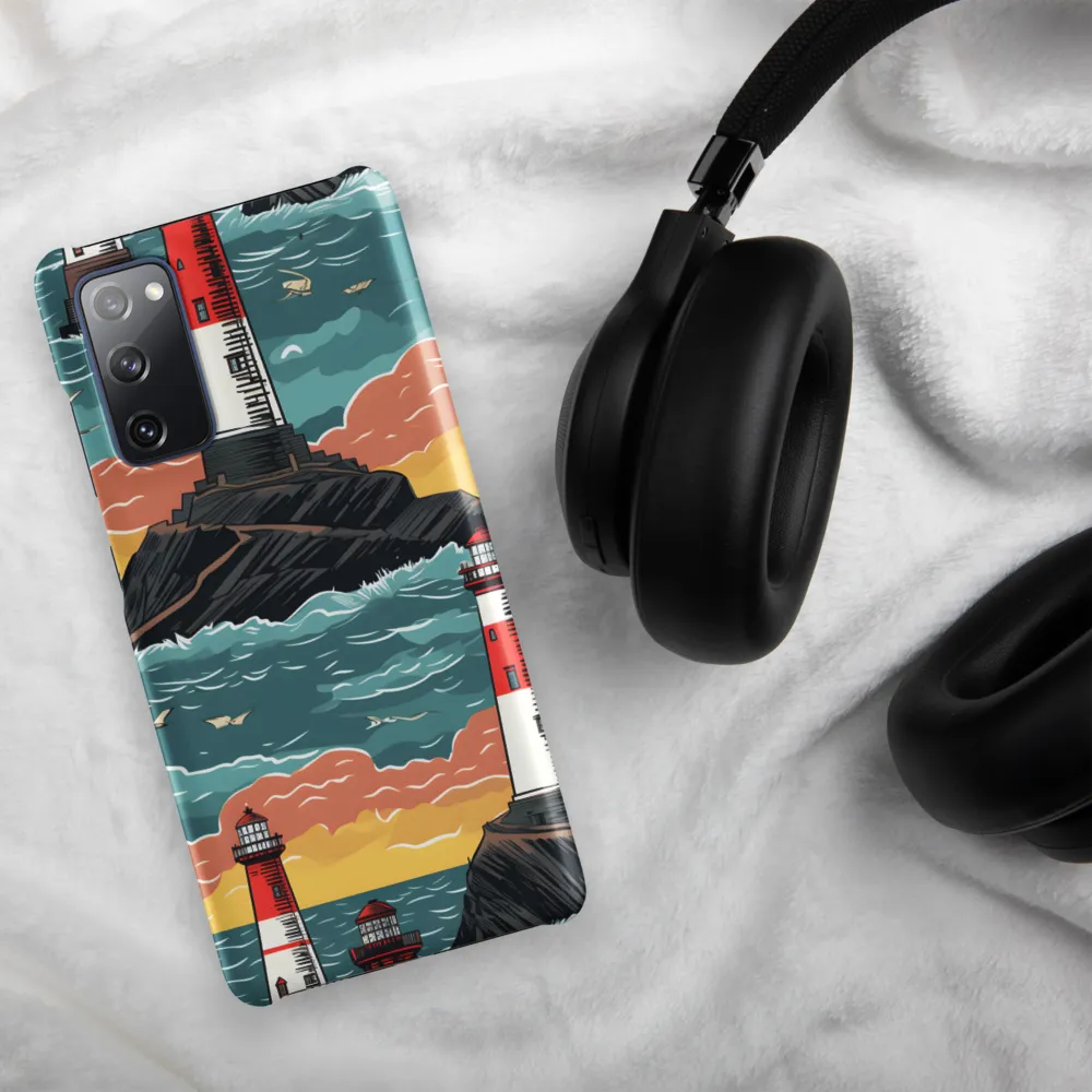 Lighthouses in a Whimsical Ocean