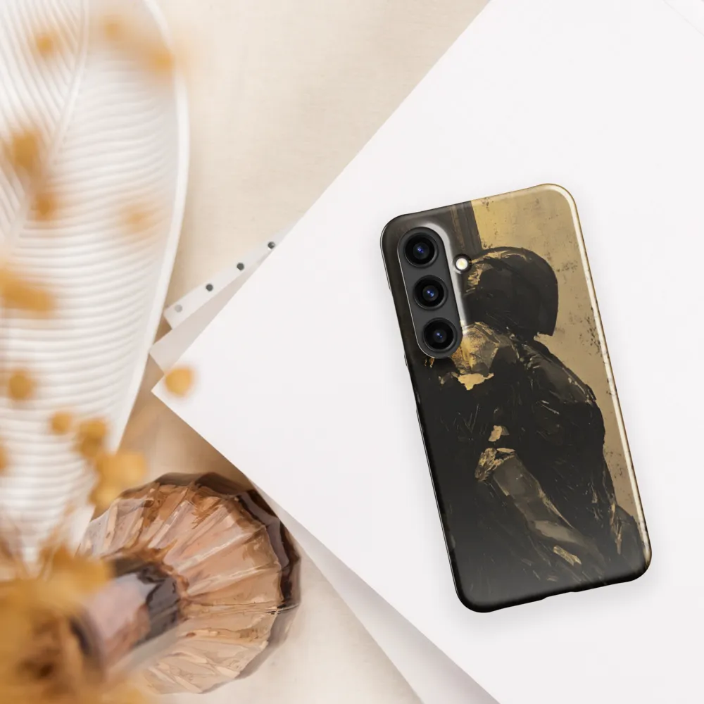 Whispers of Solitude | Phone Case |  S24 | Snap Case | Glossy