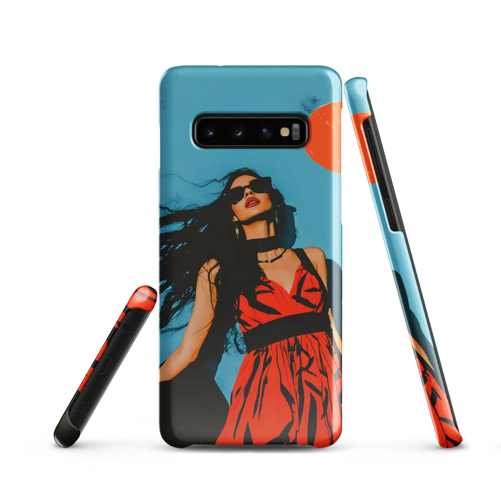 Sunset in Fashion: A Modern Portrait
