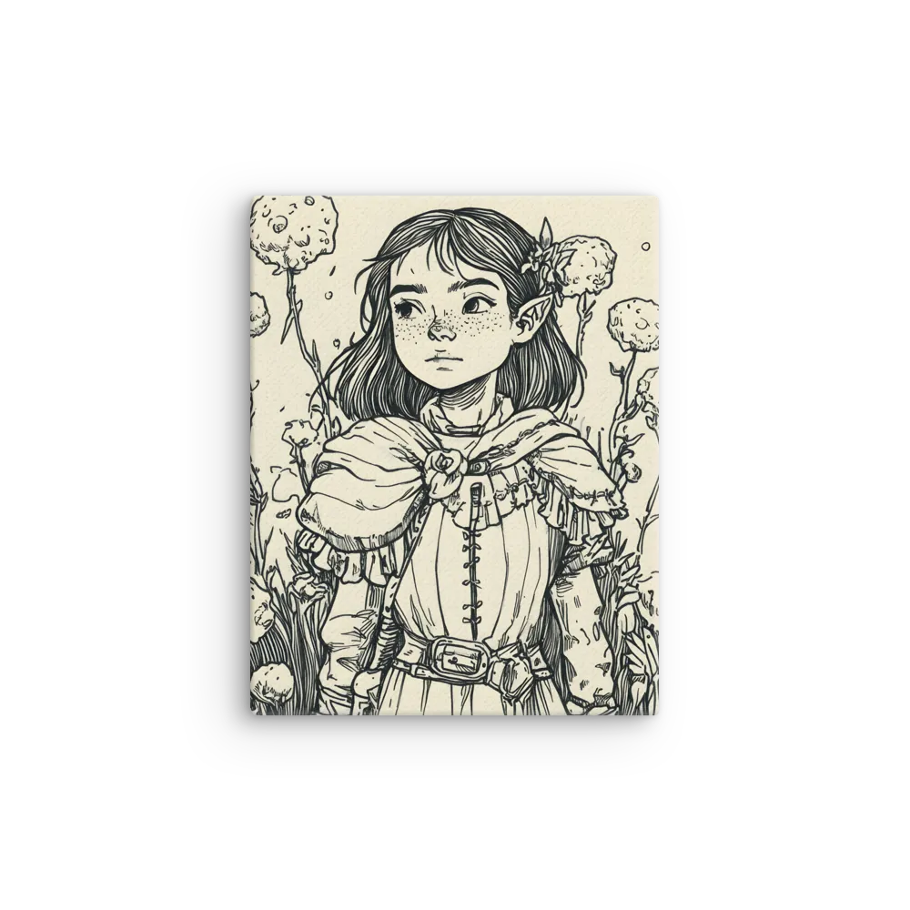 A Young Guardian of Nature | Thin Canvas | 11″×14″