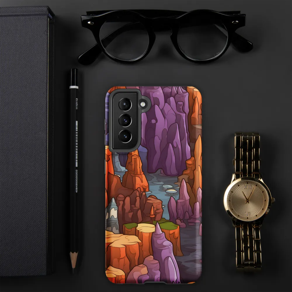 Vibrant Rockscape: A Digital Odyssey