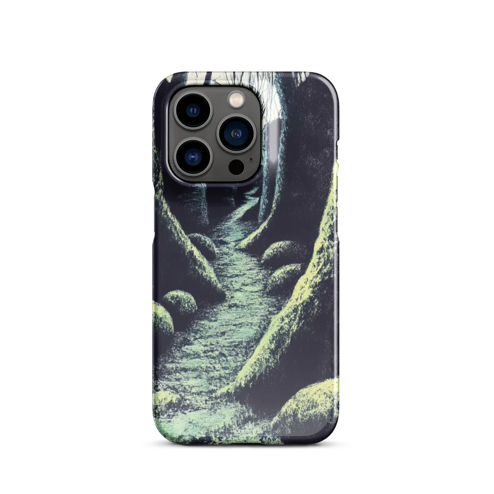 Whispers of the Tranquil Pathway | Phone Case |  14 Pro | Snap Case | Glossy