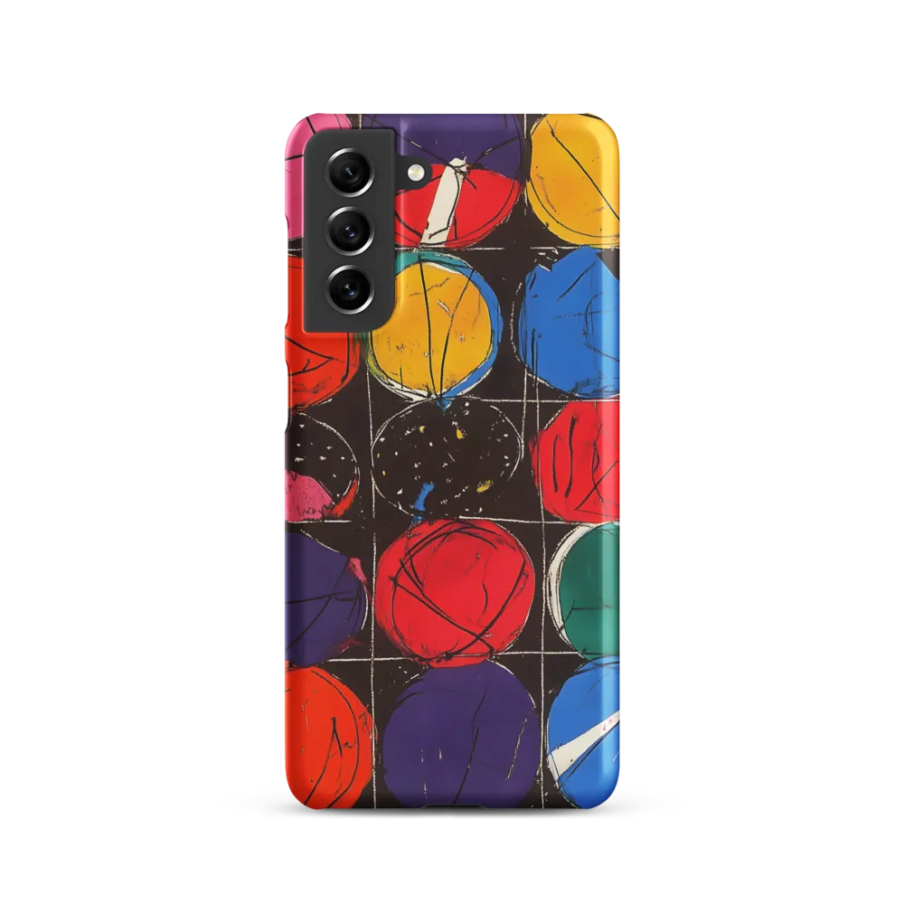 Colorful Circles in Abstract Harmony