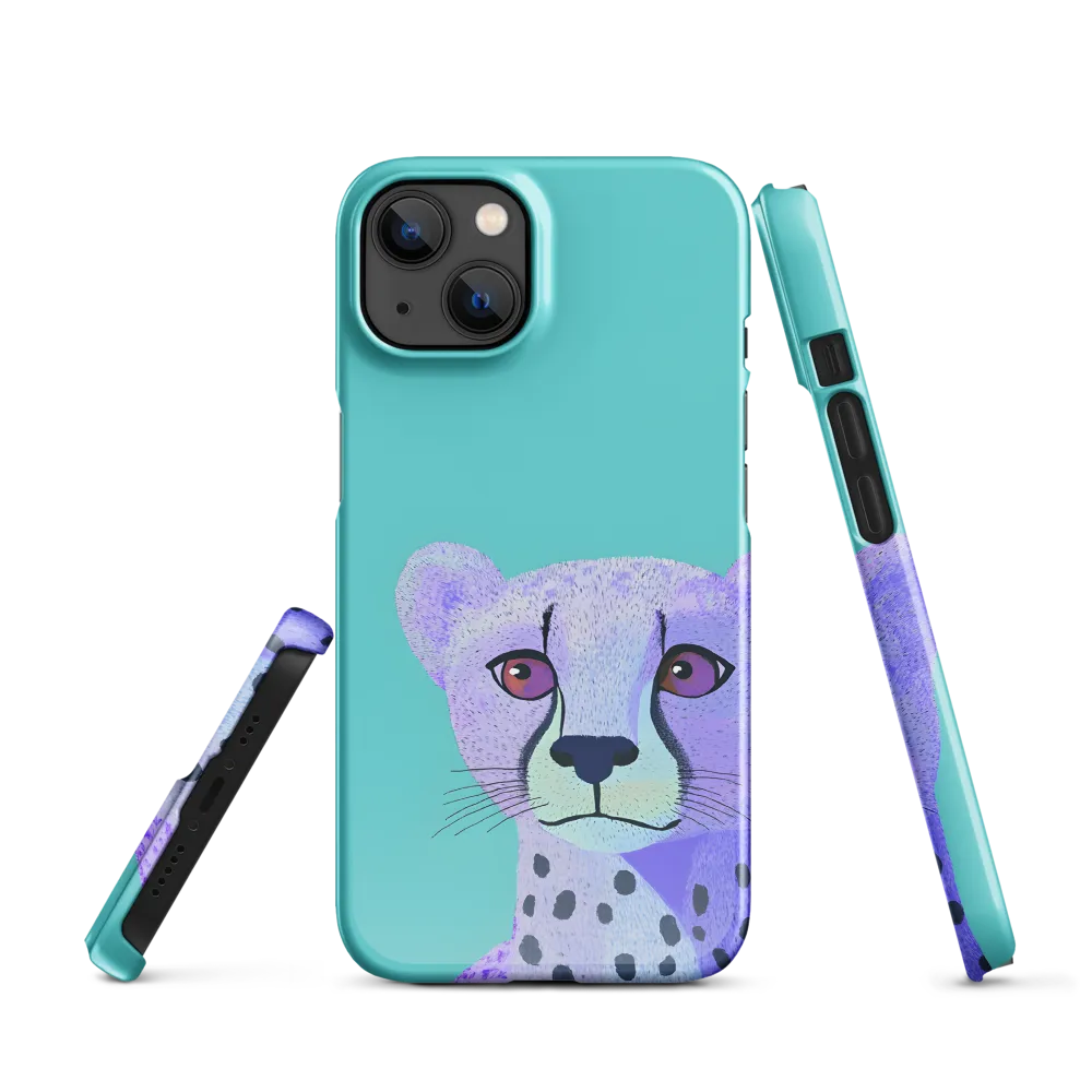 Curious Cheetah | Phone Case |  13 | Snap Case | Glossy