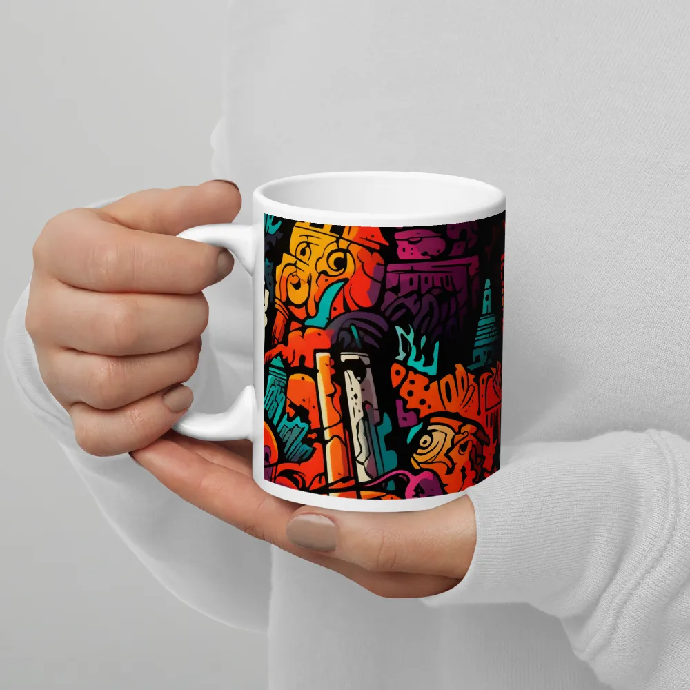 Vibrant Urban Surrealism | Mugs | Multiple Sizes & Colors