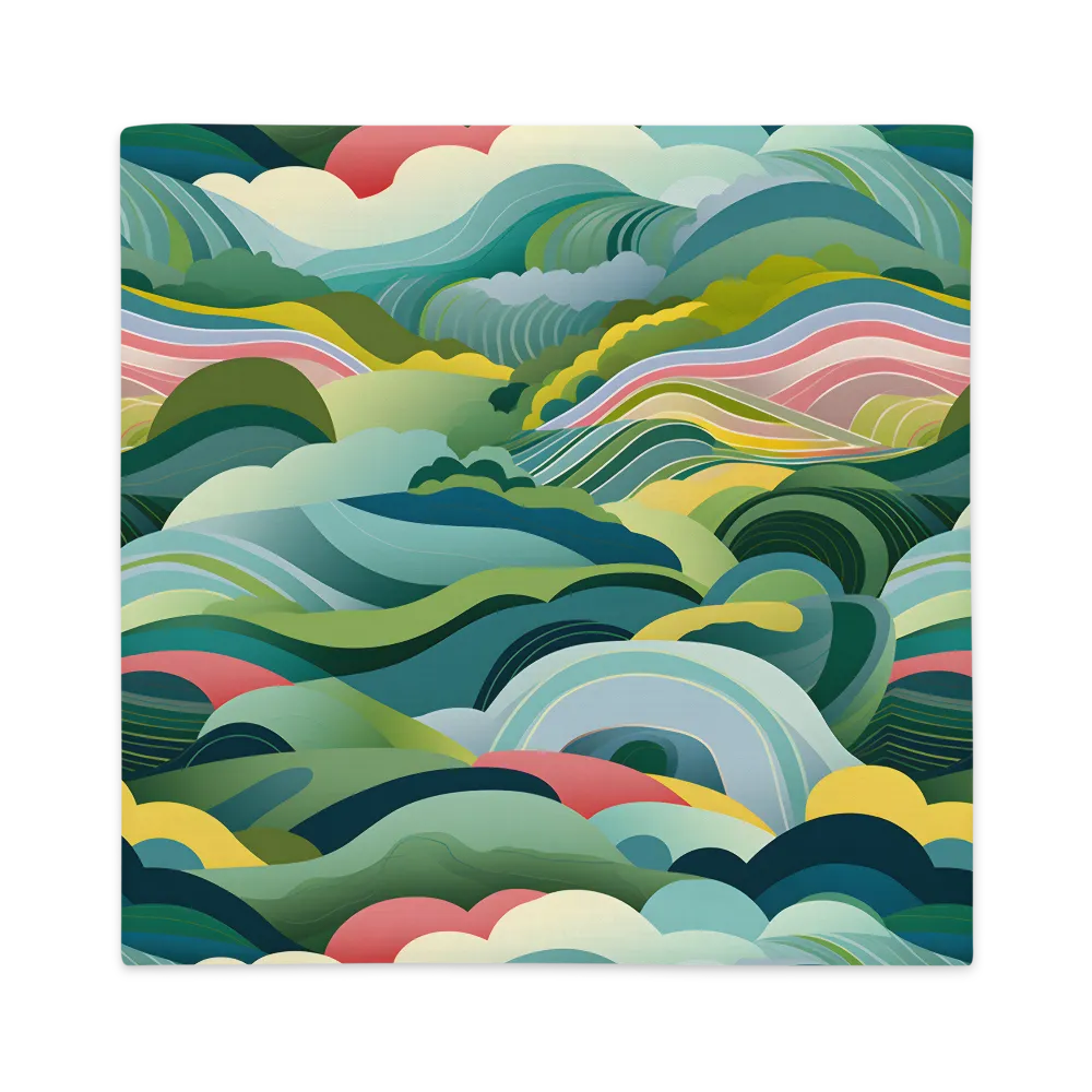 Waves of Serenity | Pillow & Pillow Case | Multiple Sizes