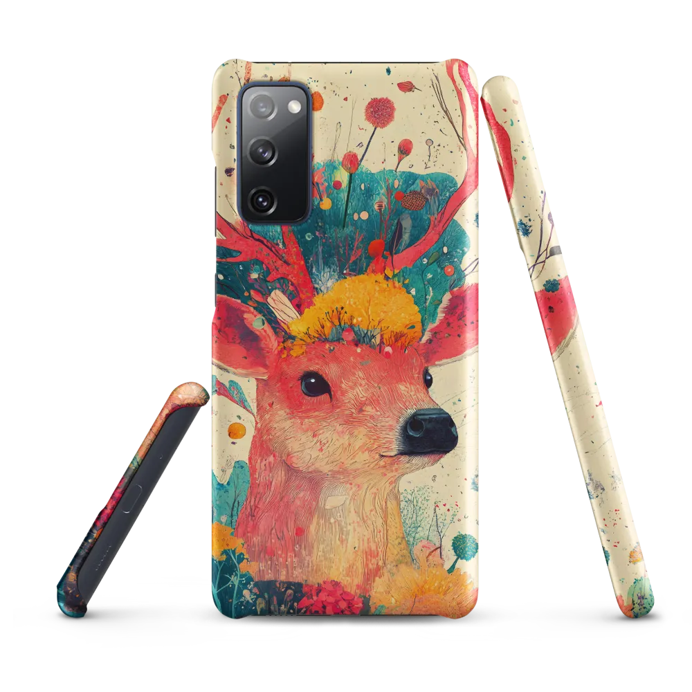 Whimsical Harmony: A Deer in Bloom