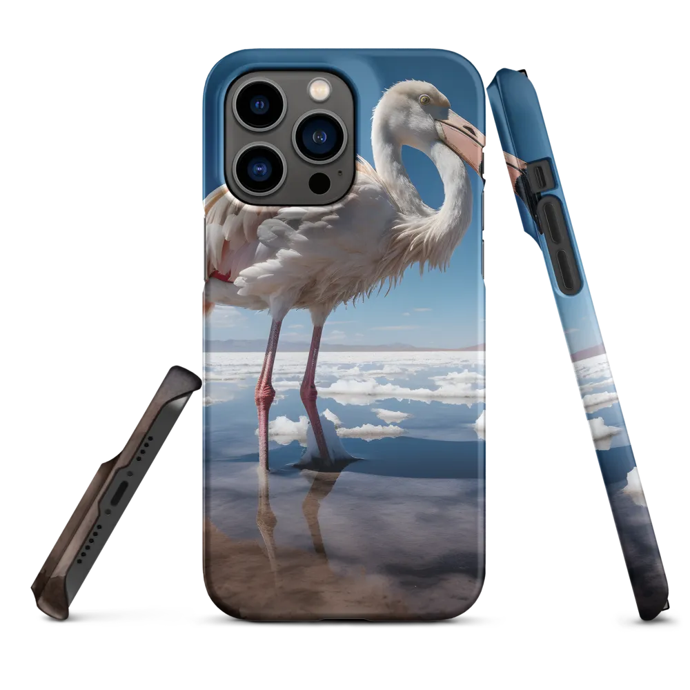 Graceful Solitude of a Flamingo