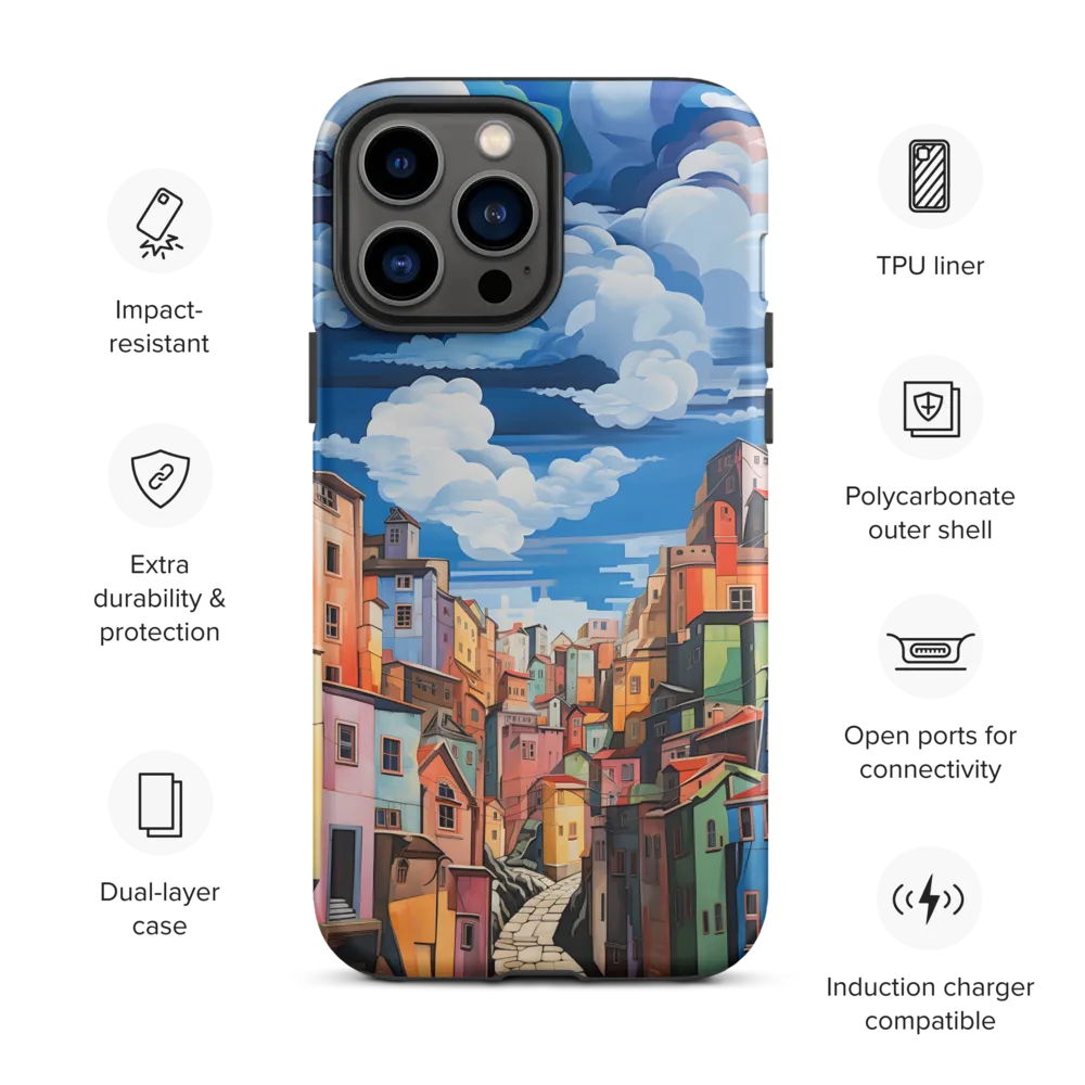 Whimsical Heights: A Vibrant Cityscape