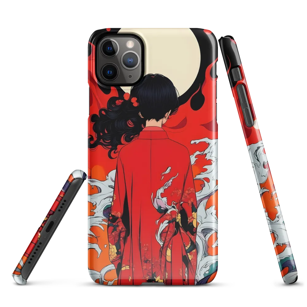 Ethereal Whispers of Flame and Water | Phone Case |  11 Pro Max | Snap Case | Glossy