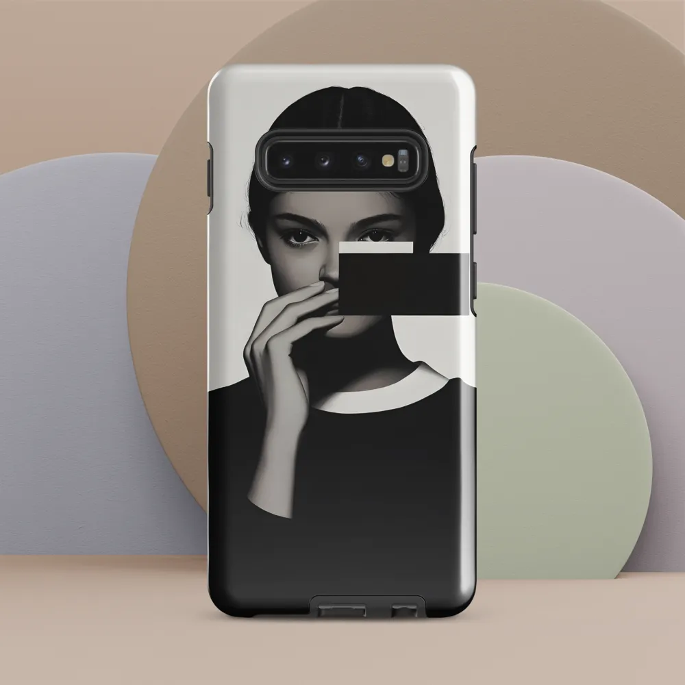 Silent Intrigue | Phone Case |  S10 Plus | Tough Case | Glossy