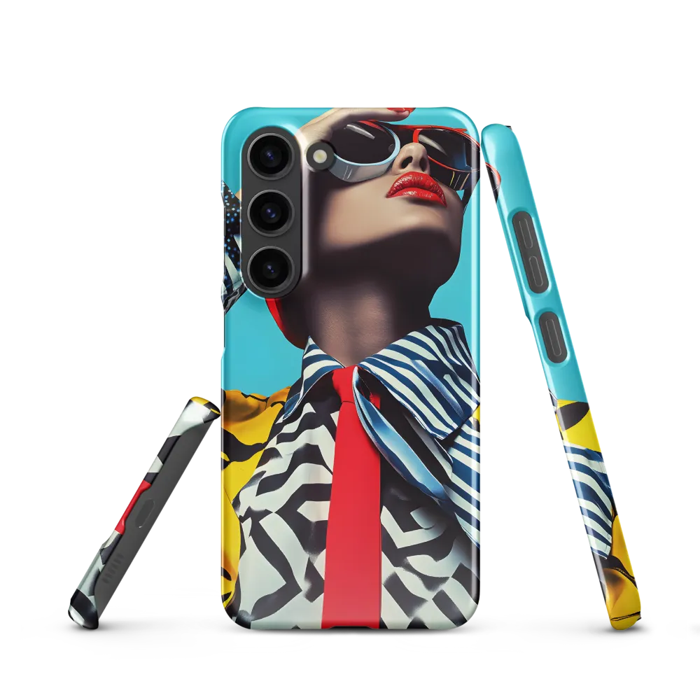Chic Confidence in Bold Patterns