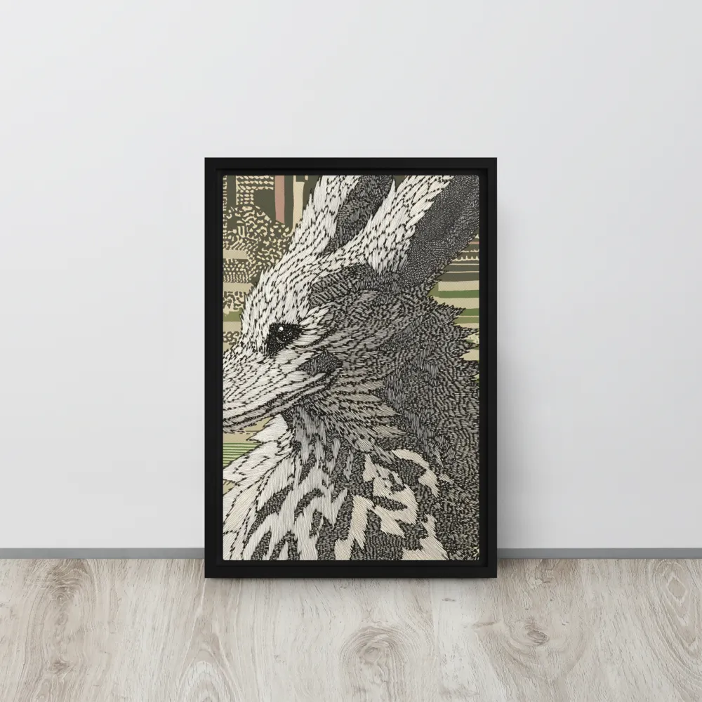 Reflections of the Forest | Canvas with Black Frame | 12″×18″