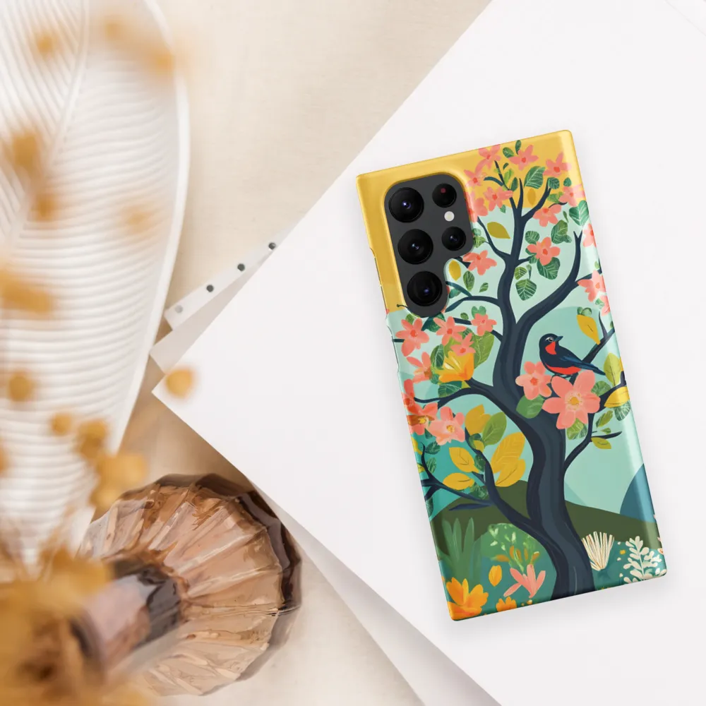 Spring Blossoms: A Serene Encounter