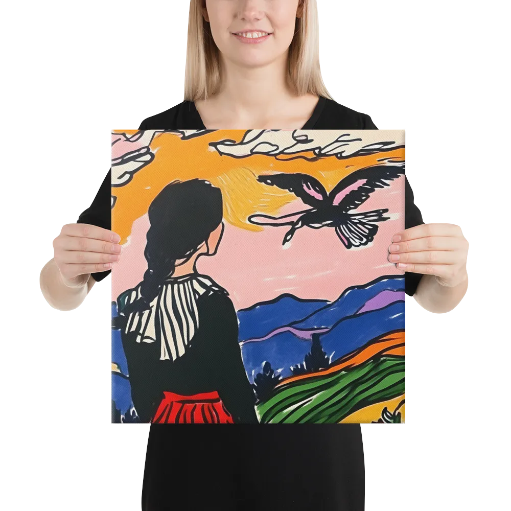 A Journey into Freedom | Canvas | 16″×16″