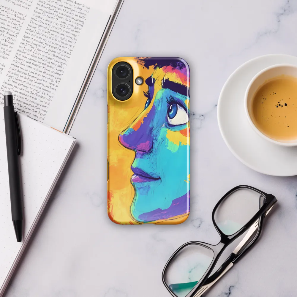 Whispers of Curiosity | Phone Case |  16 Plus | Snap Case | Glossy