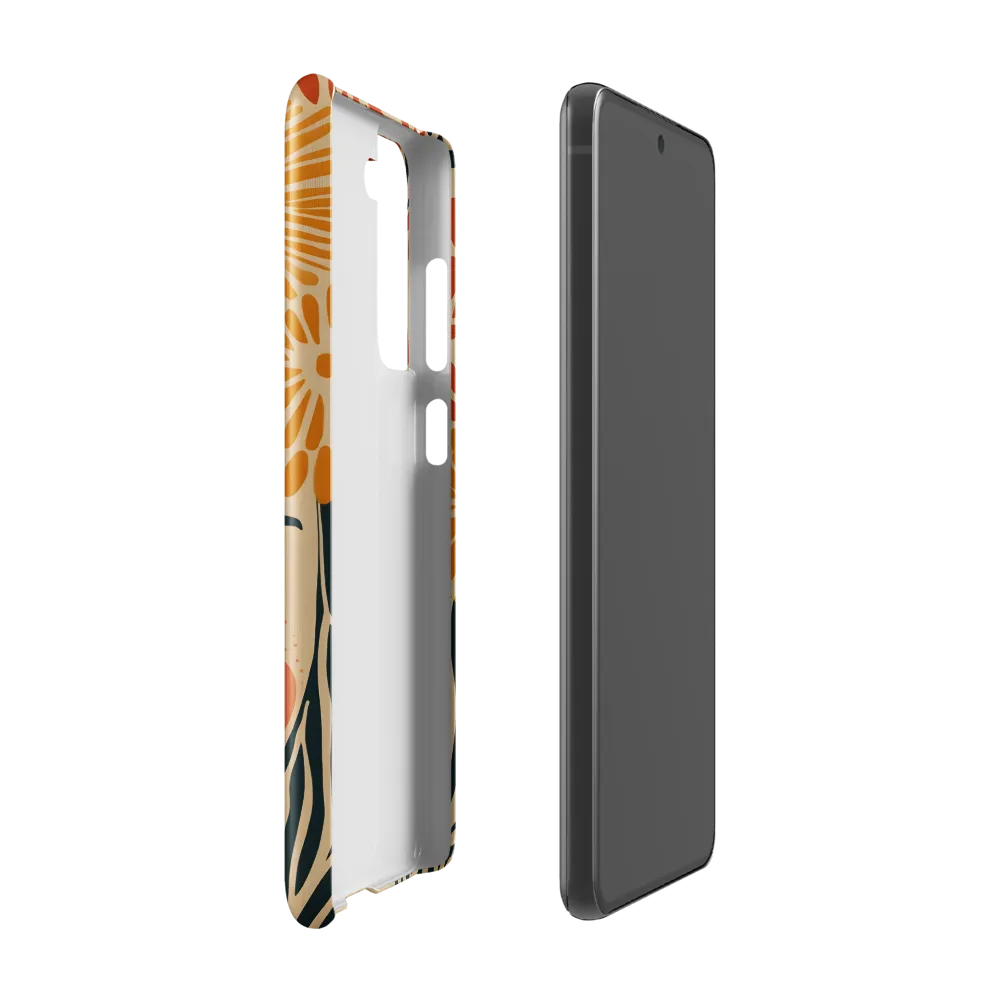 Serenity in Bloom | Phone Case |  S21 FE | Snap Case | Glossy