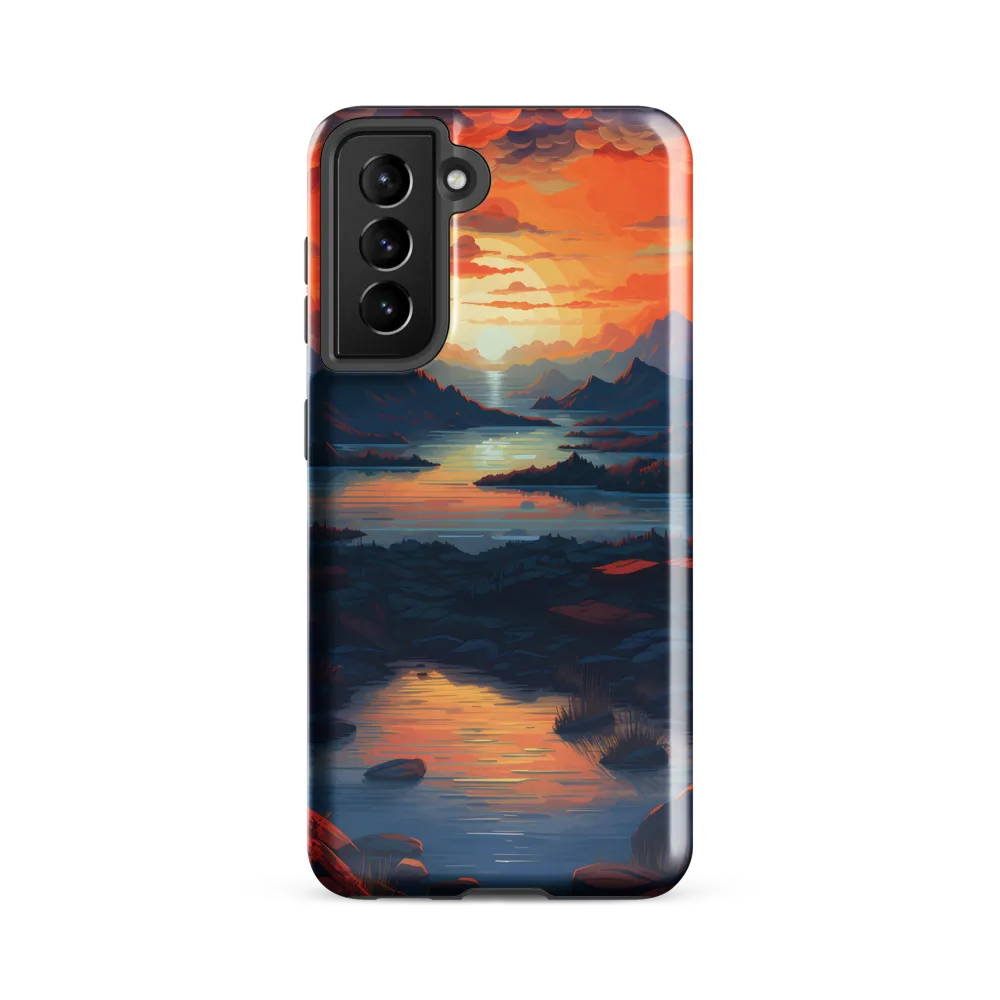 Ethereal Evening: A Digital Dusk