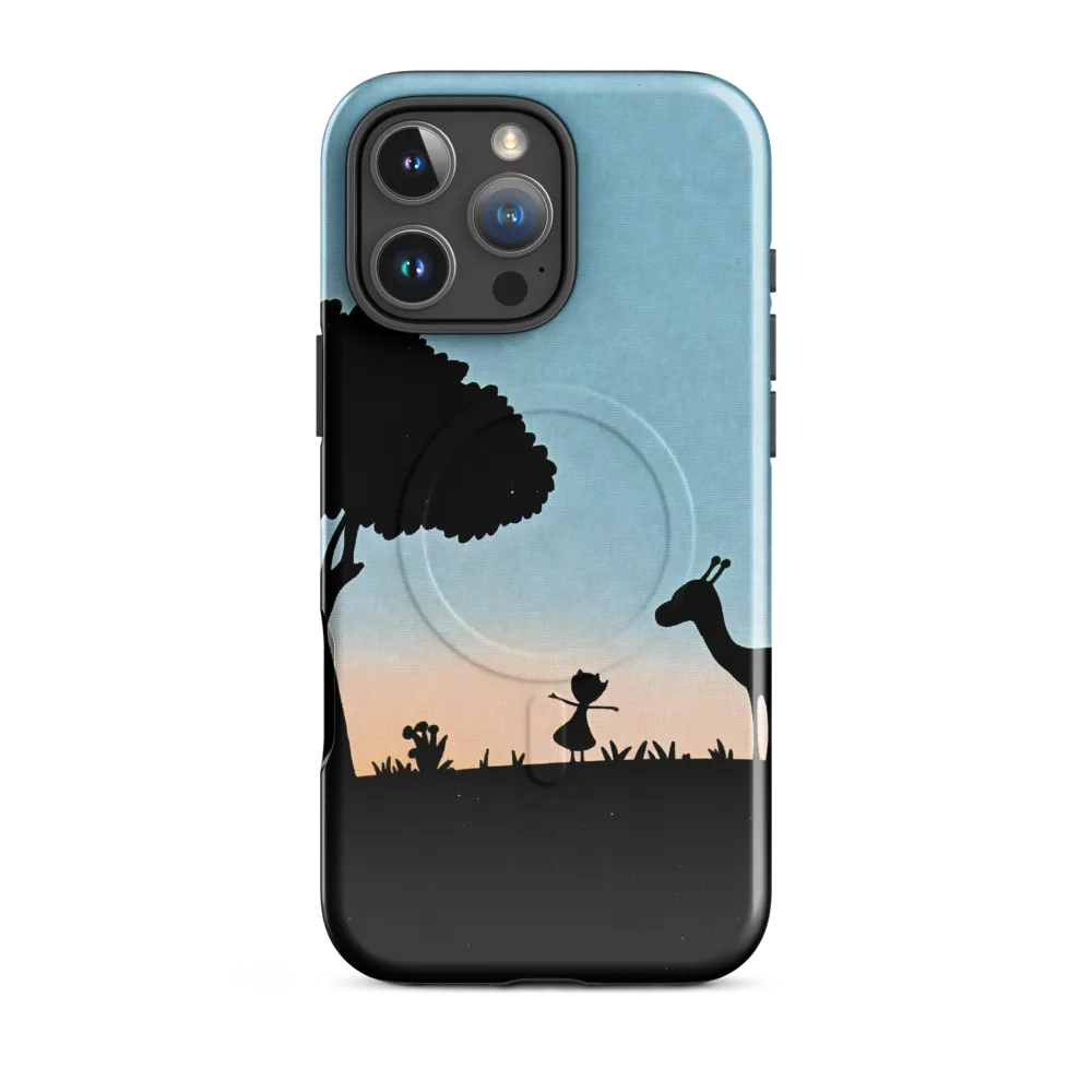 Curiosity in the Silhouette | Phone Case |  16 Pro Max | MagSafe® Tough Case | Glossy