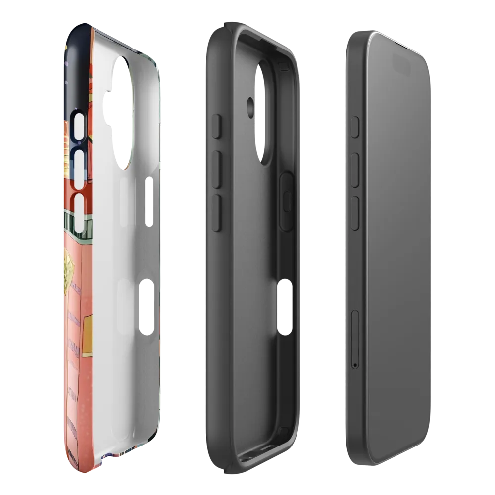 Urban Dreamscape: A Pop Art Night | Phone Case |  16 | Tough Case | Glossy
