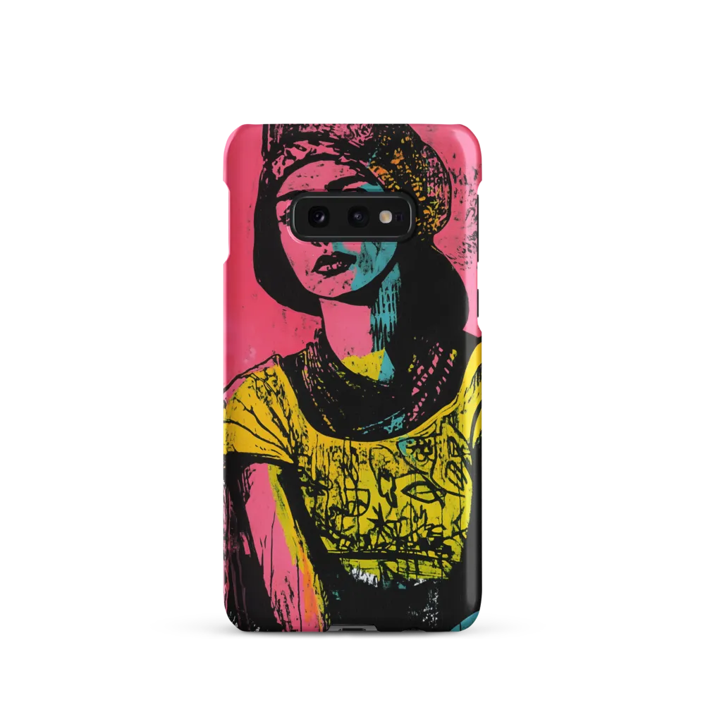Urban Elegance: A Graffiti Portrait