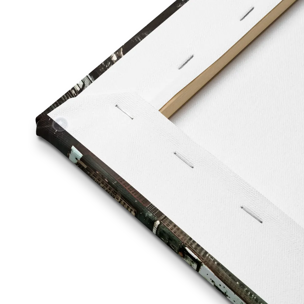 Aerial Symphony of Urban Life | Thin Canvas | 12″×16″