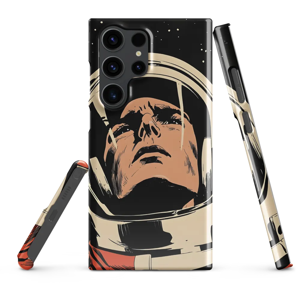 Gaze of the Astronaut | Phone Case |  S23 Ultra | Snap Case | Glossy